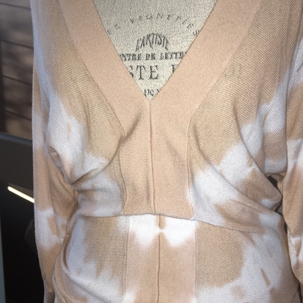 Tye dye sweater tunic